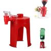 Soda Drinking Dispenser Beverage Dispenser Magic Faucet Upside Down Water Dispenser Bottled Beverage Dispenser Tap Soda Drink Juice Faucet for Party S