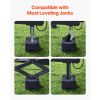 Trailer Jack Block, 6" High Heavy Duty RV Leveling Block with 6000 lbs Capacity, RV Jack Stand, Motorcycle Stand, Stool