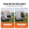 Truck Bed Tent, 5.5'-6' Pickup Truck Tent with Rain Layer and Carry Bag, Waterproof PU2000mm Double Layer Truck Tent for Camping