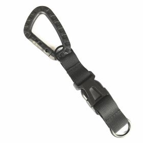 Multifunction Combination Backpack Tricyclic Buckle for Outdoor Hiking (Type: Hiking Supplies, Color: Black)