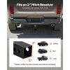 Hitch Step for 2 Inch Receiver, Universal Rear Bumper Guard Protector with 350 LBS Load Capacity